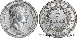 2 francs Napoléon Ier tête laurée, Empire français 1813 Toulouse F.255/60 fVZ 