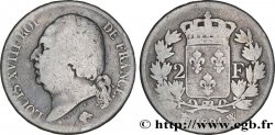 2 francs Louis XVIII 1821 Lille F.257/35