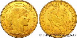 10 francs or Coq 1910 Paris F.509/11 TTB50 