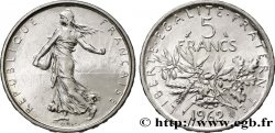 5 francs Semeuse, argent 1962 Paris F.340/6