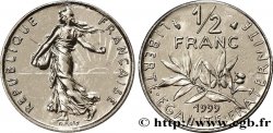 1/2 franc Semeuse, BU (Brillant Universel) 1999 Pessac F.198/42