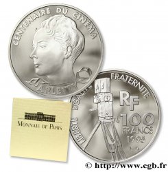 Belle Épreuve 100 francs - Arletty 1995 Paris F./ FDC70 