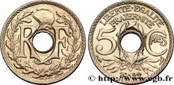 5 centimes Lindauer, petit module 1922 Paris F.122/4 SPL64 