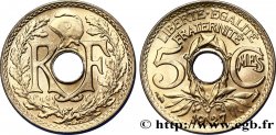 5 centimes Lindauer, petit module 1927  F.122/12