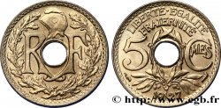 5 centimes Lindauer, petit module 1927  F.122/12