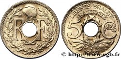 5 centimes Lindauer, petit module 1927  F.122/12 MS65 