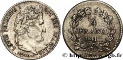 1/4 franc Louis-Philippe 1841 Paris F.166/85 TTB48 