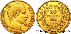 20 francs or Napoléon III, tête nue 1856 Paris F.531/9 SS40 