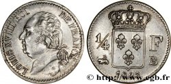 1/4 franc Louis XVIII  1823 Rouen F.163/25