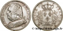 5 francs Louis XVIII, buste habillé 1815 Bordeaux F.308/22