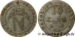 10 cent. à l N couronnée 1808 La Rochelle F.130/5 TTB50 