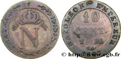 10 cent. à l&nbsp;N couronnée 1809 Strasbourg F.130/12 TB32 