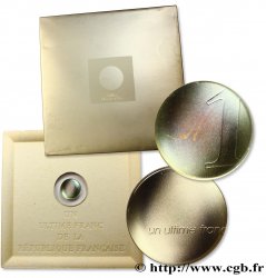 1 franc, Ultime Franc par Starck 2001  F.1008 2 FDC 