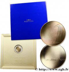 1 franc, Ultime Franc par Starck 2001  F.1008 2 FDC 