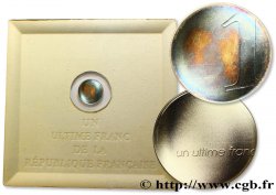 1 franc, Ultime Franc par Starck 2001 Paris F5.1008 2 FDC 