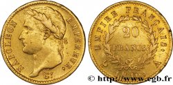 20 francs or Napoléon tête laurée, Empire français 1810 Paris F.516/9 SS45 