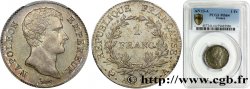 1 franc Napoléon Empereur, Calendrier révolutionnaire 1805 Paris F.201/14 SPL64 PCGS