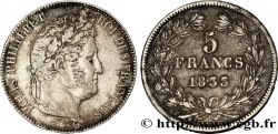 5 francs IIe type Domard 1833 Lille F.324/28