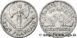 50 centimes Francisque, légère 1944  F.196/4