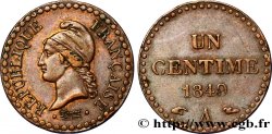 Un centime Dupré, IIe République 1849 Paris F.101/2