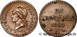Un centime Dupré, IIe République 1850 Paris F.101/5