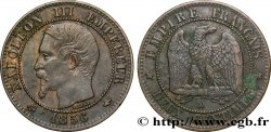 Deux centimes Napoléon III, tête nue 1856 Paris F.107/38 TTB40 