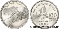 Belle Épreuve 100 francs - Ski Alpin / Descente du Mont-Blanc 1989 Paris F5.1606 1