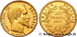 20 francs or Napoléon III, tête nue 1853 Paris F.531/1