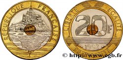 20 francs Mont Saint-Michel 1992 Pessac F.403/5 SUP58 