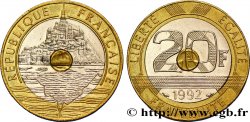 20 francs Mont Saint-Michel 1992 Pessac F.403/5 AU50 