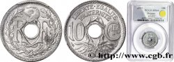10 centimes Lindauer zinc, Cmes souligné et millésime avec points 1941  F.140/2