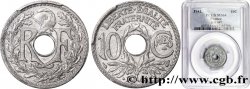 10 centimes Lindauer zinc, Cmes souligné et millésime avec points 1941  F.140/2 SUP62 