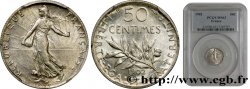 50 centimes Semeuse 1902  F.190/9 SUP62 