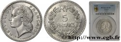 5 francs Lavrillier, nickel 1938  F.336/7 VZ58 PCGS