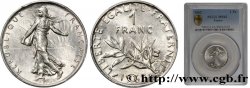 1 franc Semeuse, nickel 1962 Paris F.226/7 fST63 PCGS