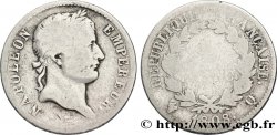 1 franc Napoléon Ier tête laurée, République française 1808 Perpignan F.204/12