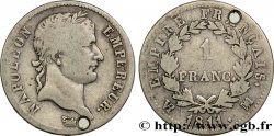 1 franc Napoléon Ier tête laurée, Empire français 1811 Marseille F.205/36