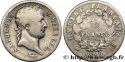1 franc Napoléon Ier tête laurée, Empire français 1812 Strasbourg F.205/44 B10 