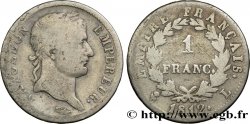 1 franc Napoléon Ier tête laurée, Empire français 1812 Bayonne F.205/49