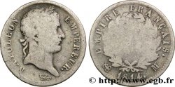 1 franc Napoléon Ier tête laurée, Empire français 1814 Toulouse F.205/75 B8 