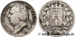 1 franc Louis XVIII 1817 Rouen F.206/10