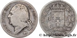 1 franc Louis XVIII 1823 Rouen F.206/46