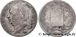 1 franc Louis XVIII 1824 Perpignan F.206/65 B6 