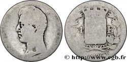 1 franc Charles X, matrice du revers à cinq feuilles 1826 Bordeaux F.207/19
