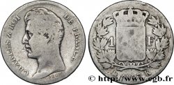 1 franc Charles X, matrice du revers à cinq feuilles 1827 Bordeaux F.207/31