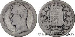 1 franc Charles X, matrice du revers à cinq feuilles 1828 Bordeaux F.207/43