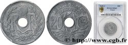 20 centimes Lindauer Zinc 1945 Castelsarrasin F.155/4 MS62 