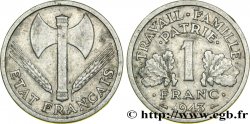 1 franc Francisque, lourde 1943 Paris F.222/4