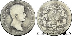 2 francs Napoléon Empereur, Calendrier révolutionnaire 1805 Limoges F.251/17 B10 