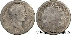 2 francs Napoléon Ier tête laurée, Empire français 1810 Rouen F.255/11 G6 